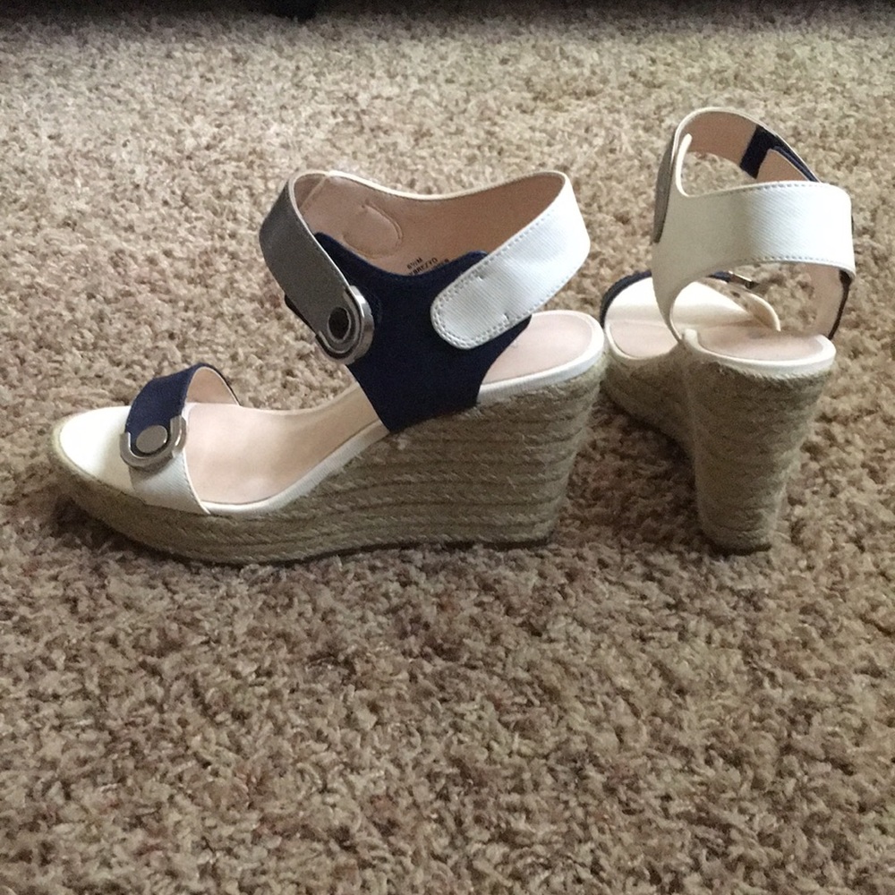 Nine West Wedge Sandals - Picture 5 of 9